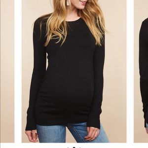 Motherhood Maternity Crew Neck Sweater